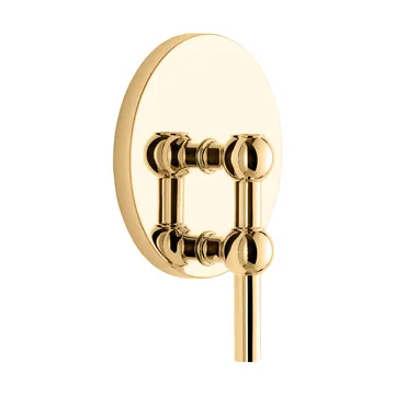 STOFF Nagel candle holder wall-mounted - Brass - STOFF Nagel