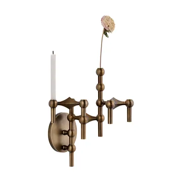 STOFF Nagel candle holder wall-mounted - Bronzed brass - STOFF Nagel