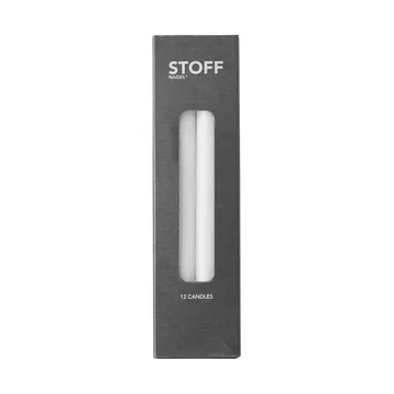 STOFF Nagel candlestick + candles 12-pack - STOFF Nagel