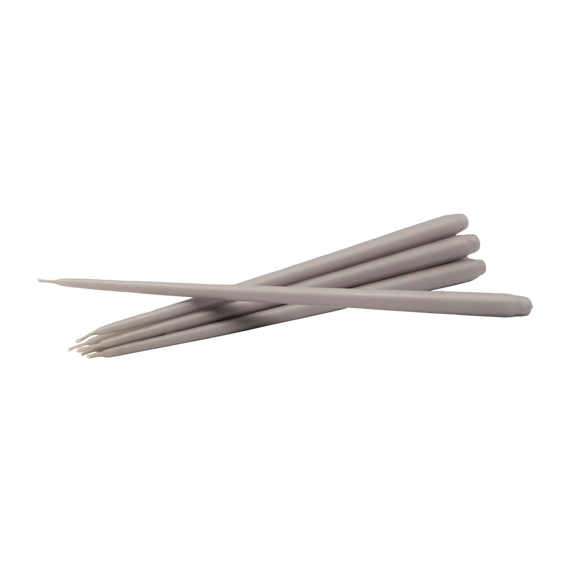 STOFF Nagel tapered candle by ester & erik 6-pack, Warm grey STOFF Nagel