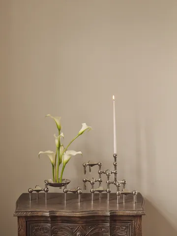 STOFF Nagel tapered candle by ester & erik 6-pack - White - STOFF Nagel