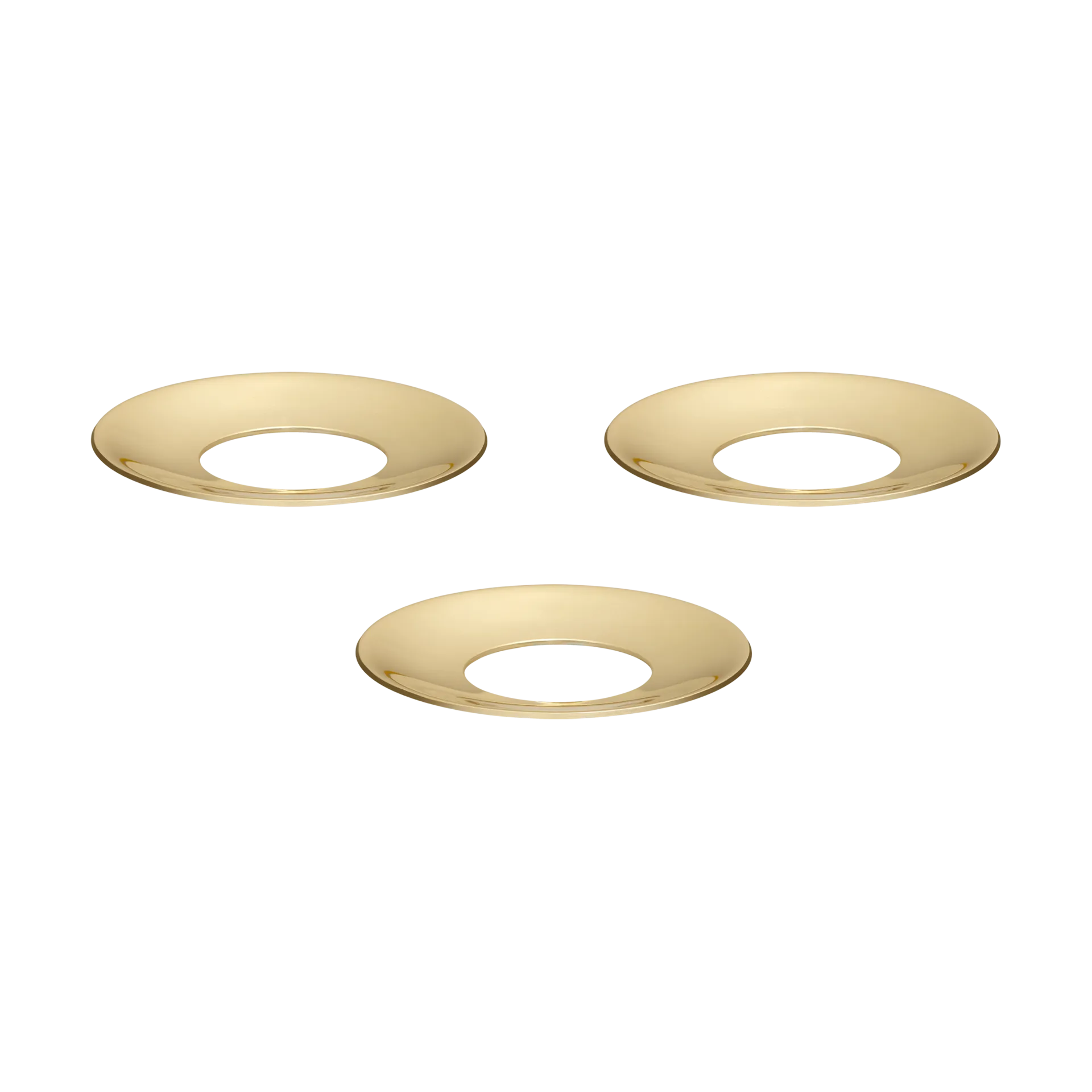 STOFF Nail light cuff 3-pack, Solid brass STOFF Nagel