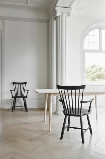 Lilla Åland armchair - White (beech) - Stolab