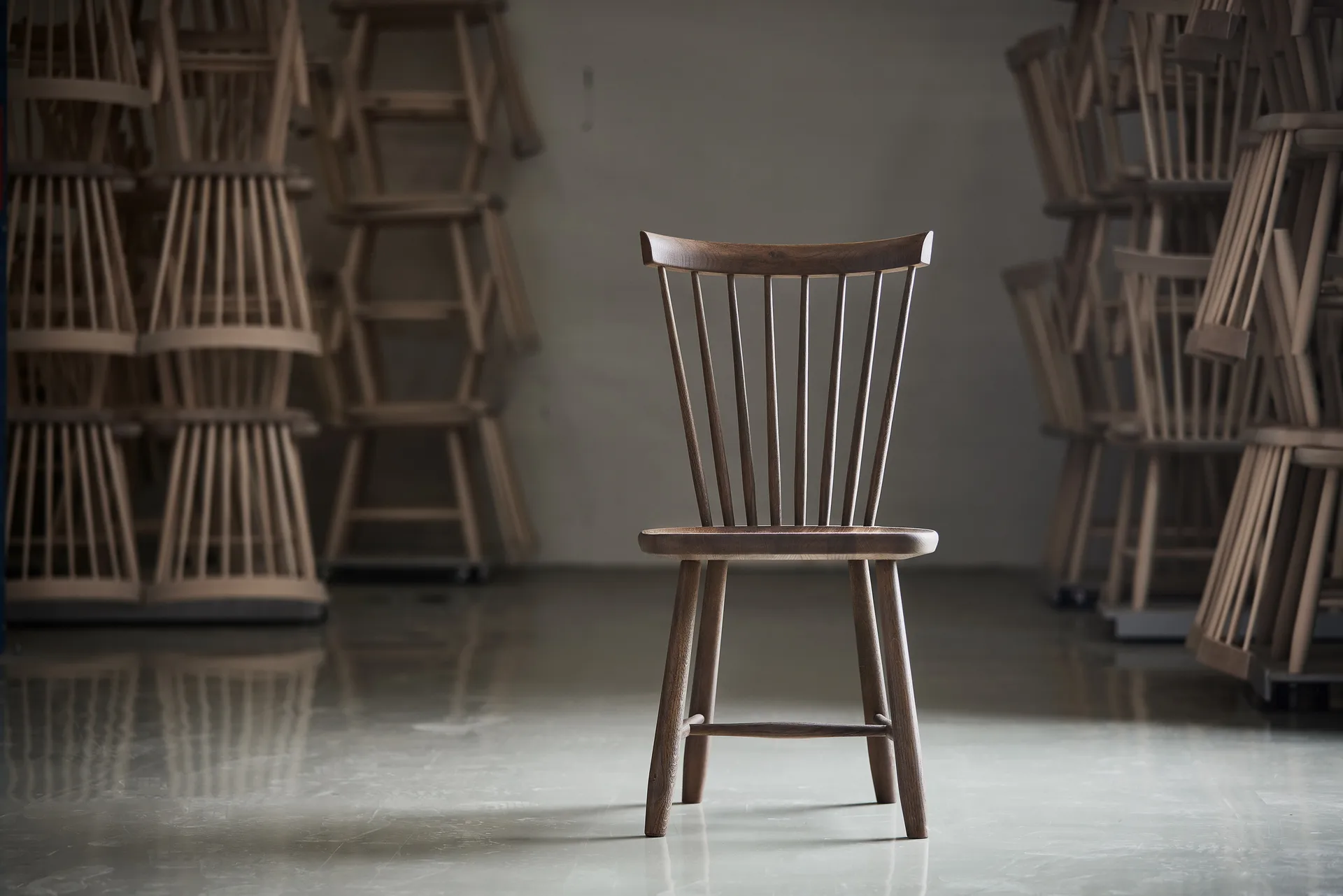 Lilla Åland chair oak, Smoked oak Stolab