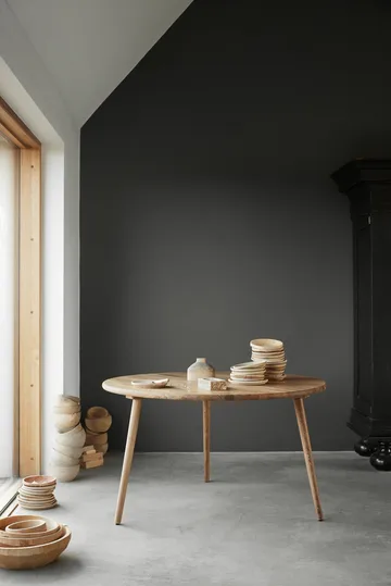 Miss Tailor dining table round Ø130 cm - Oak naturell oil - Stolab