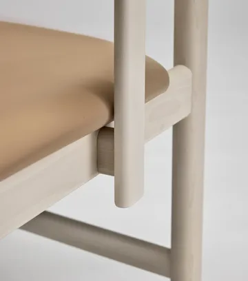 Pal armchair - Birch light matte lacquer-Elmosoft 22030 - Stolab