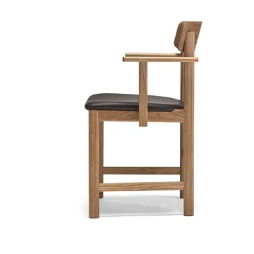 Pal armchair - Oak natural oil-Elmosoft 93129 - Stolab