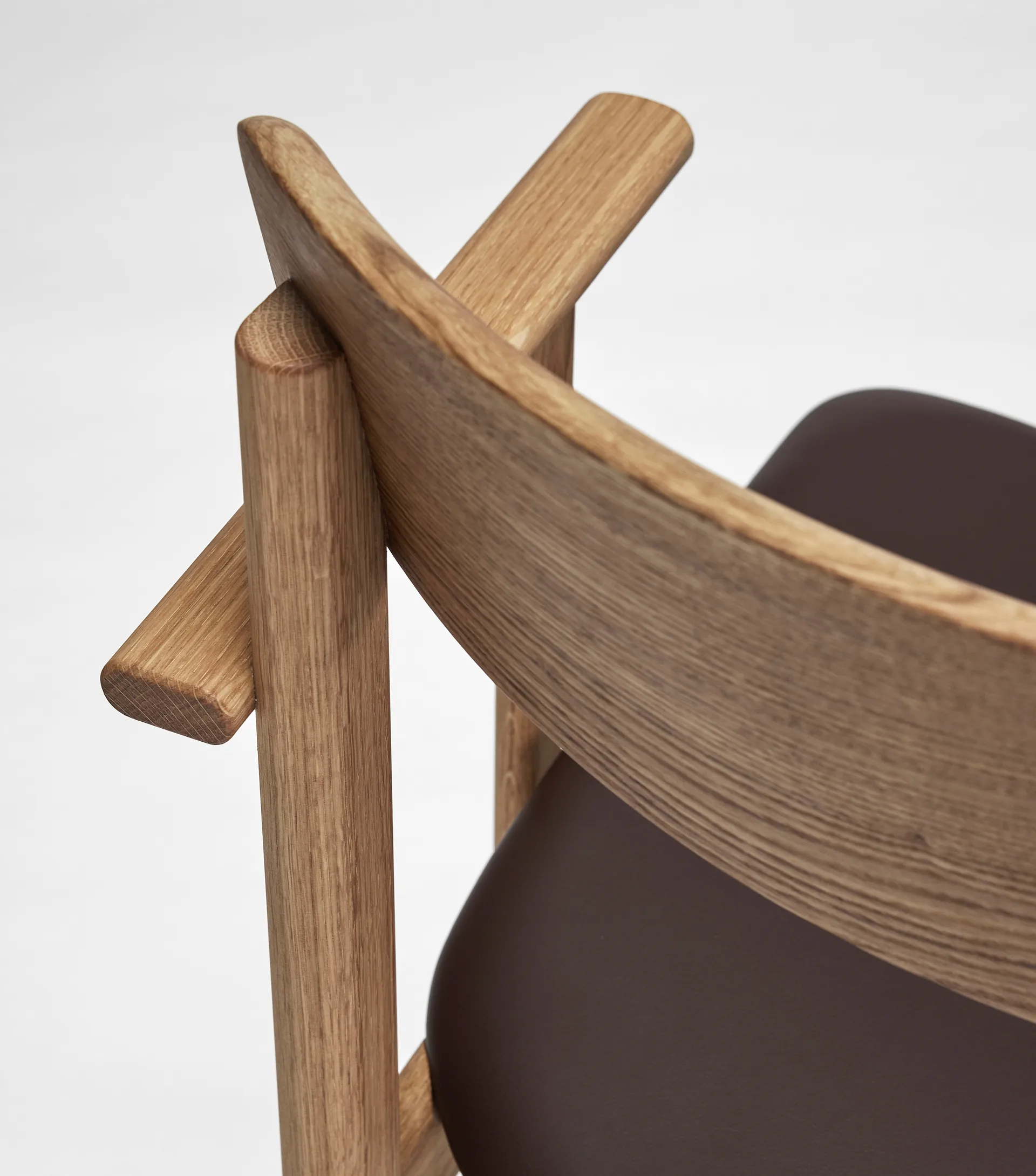 Pal armchair, Oak natural oil-Elmosoft 93129 Stolab