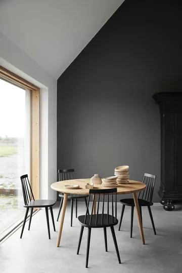 Pinocchio chair oak - Matte Black 99 - Stolab