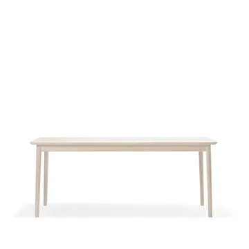 Prima Vista dining table - Birch light matt lacquer. 120cm. 1 insert - Stolab