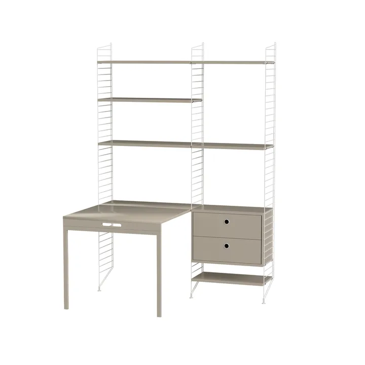 String children's room beige & white - Combination E - String