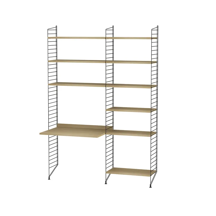 String children's room oak & black - Combination D - String