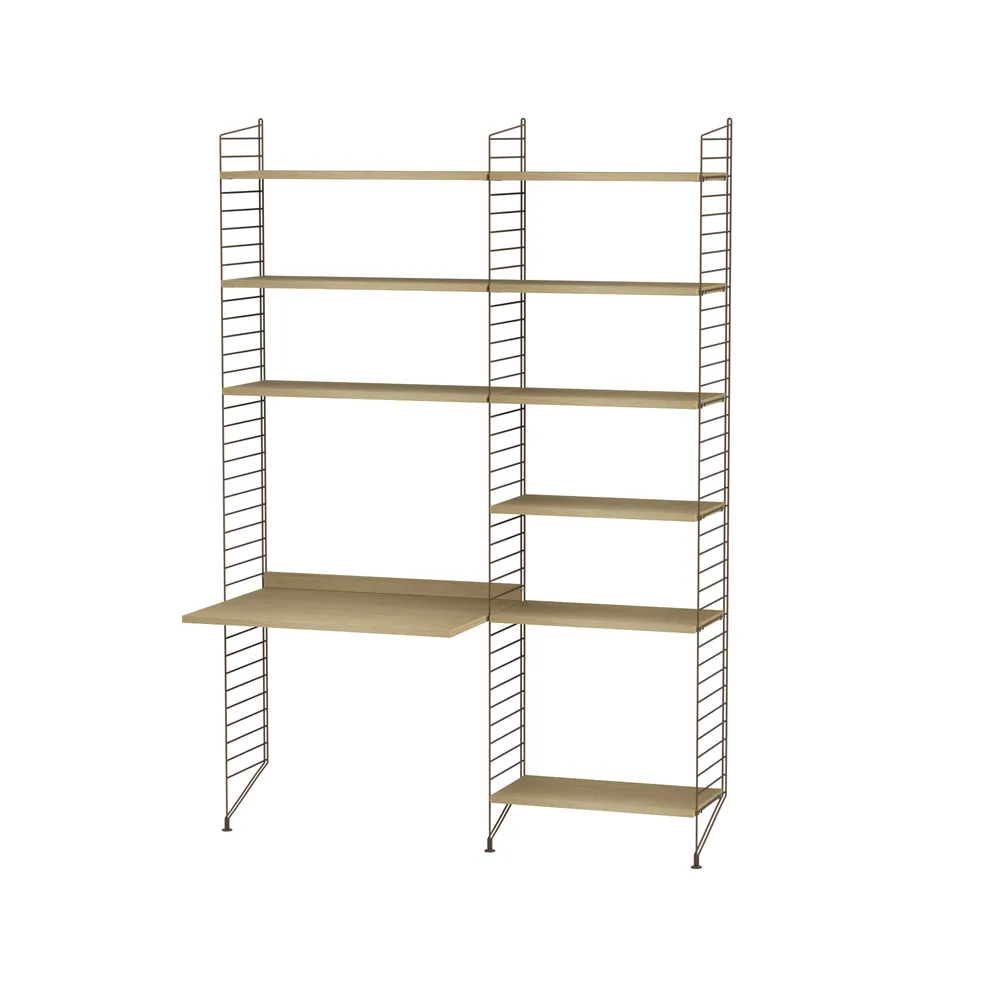 String children's room oak & brown - Combination D,  String