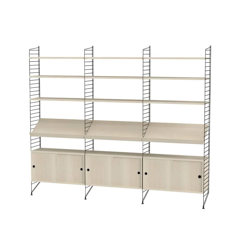 String living room ash & black - Combination G String