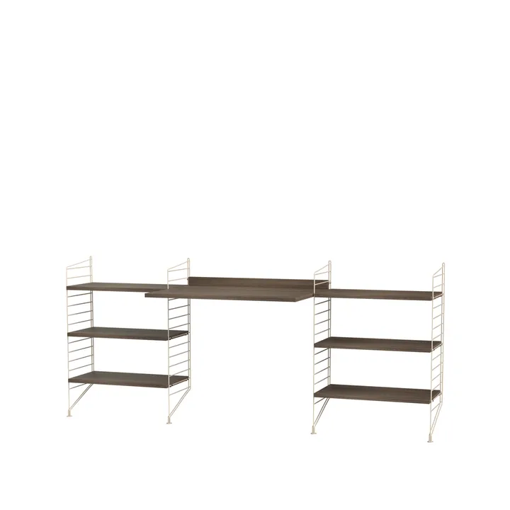 String living room walnut & beige - Combination D - String