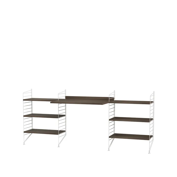 String living room walnut & white - Combination D - String