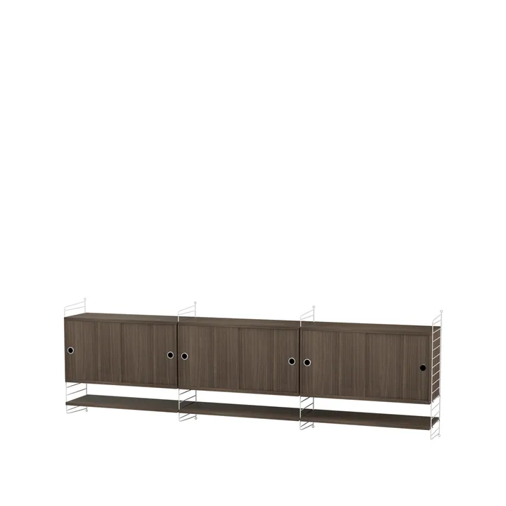 String living room walnut & white - Combination E - String