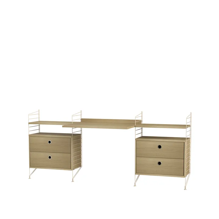 String office oak & beige - Combination C - String