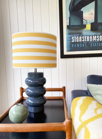 Lyon table lamp - Storm Blue - Superliving
