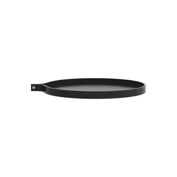 Comma tray Ø52 cm - Ash black oiled - Swedese