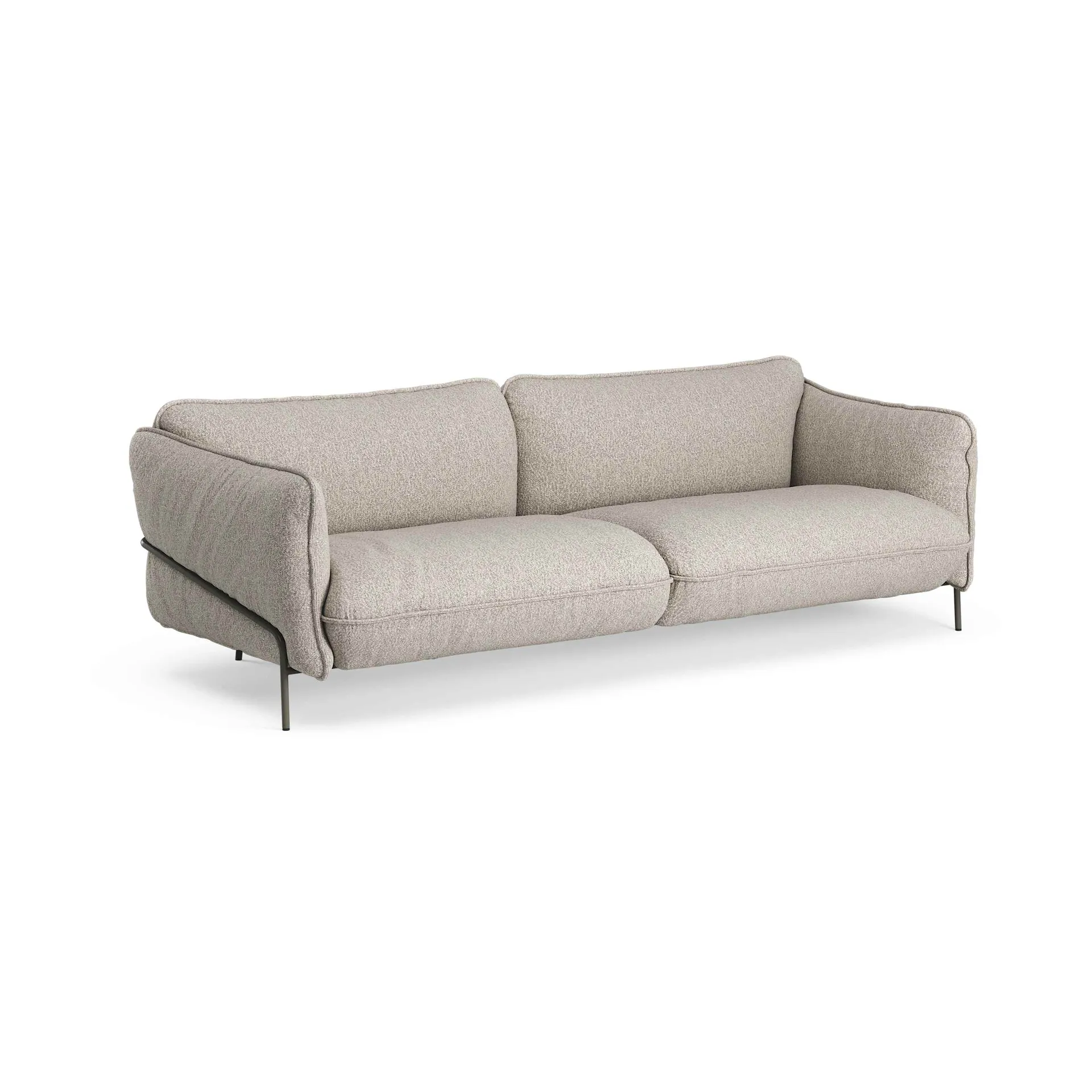Continental sofa, Wave Cobblestone-orkangrå Swedese