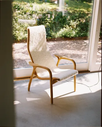 Lamino arm chair oiled oak/sheep skin - Off white (white) - Swedese