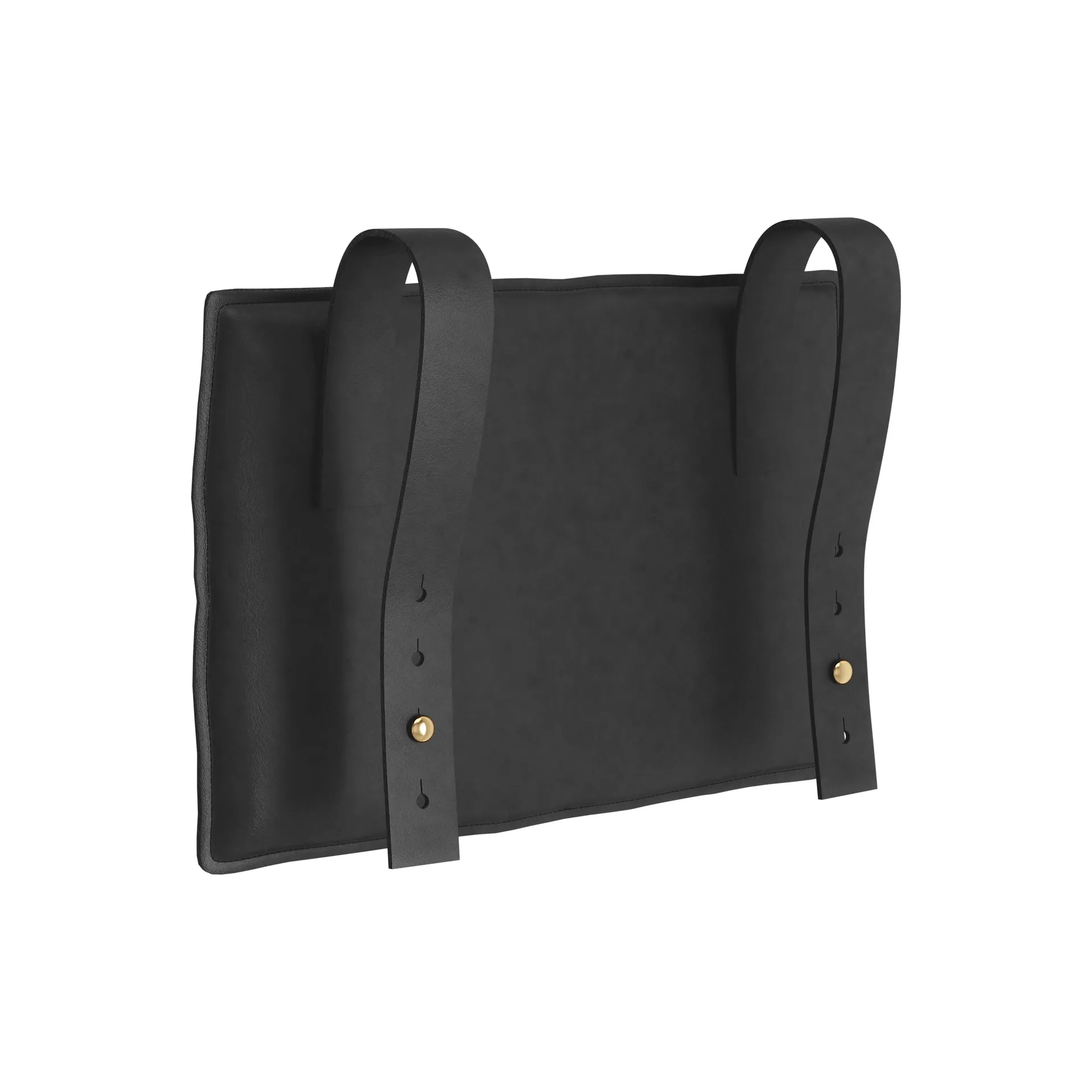 Lamino neck cushion leather, Black 8175 Swedese