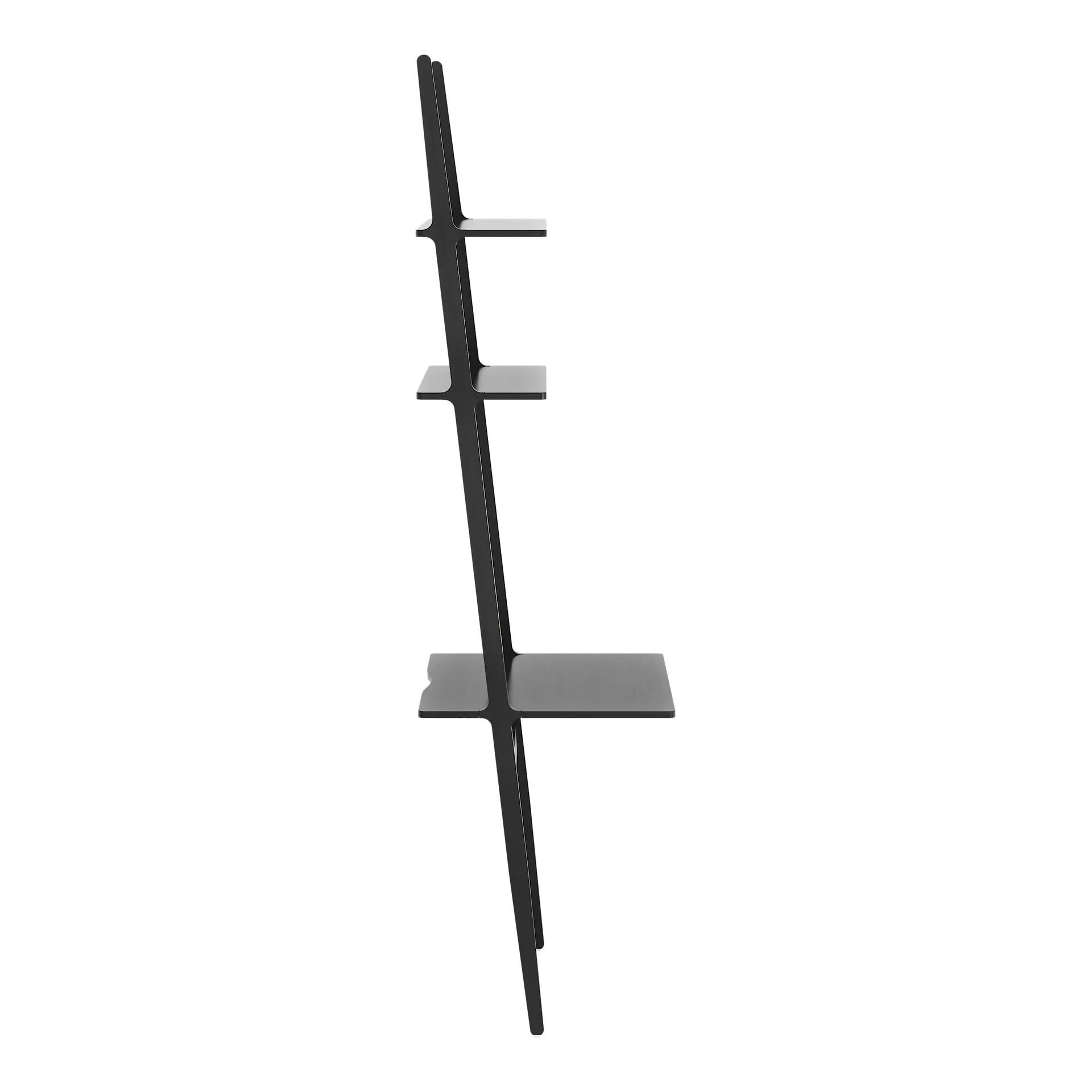 Libri writing table, Ash black glazed Swedese