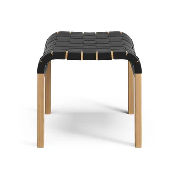 Primo foot stool oiled oak - Black - Swedese