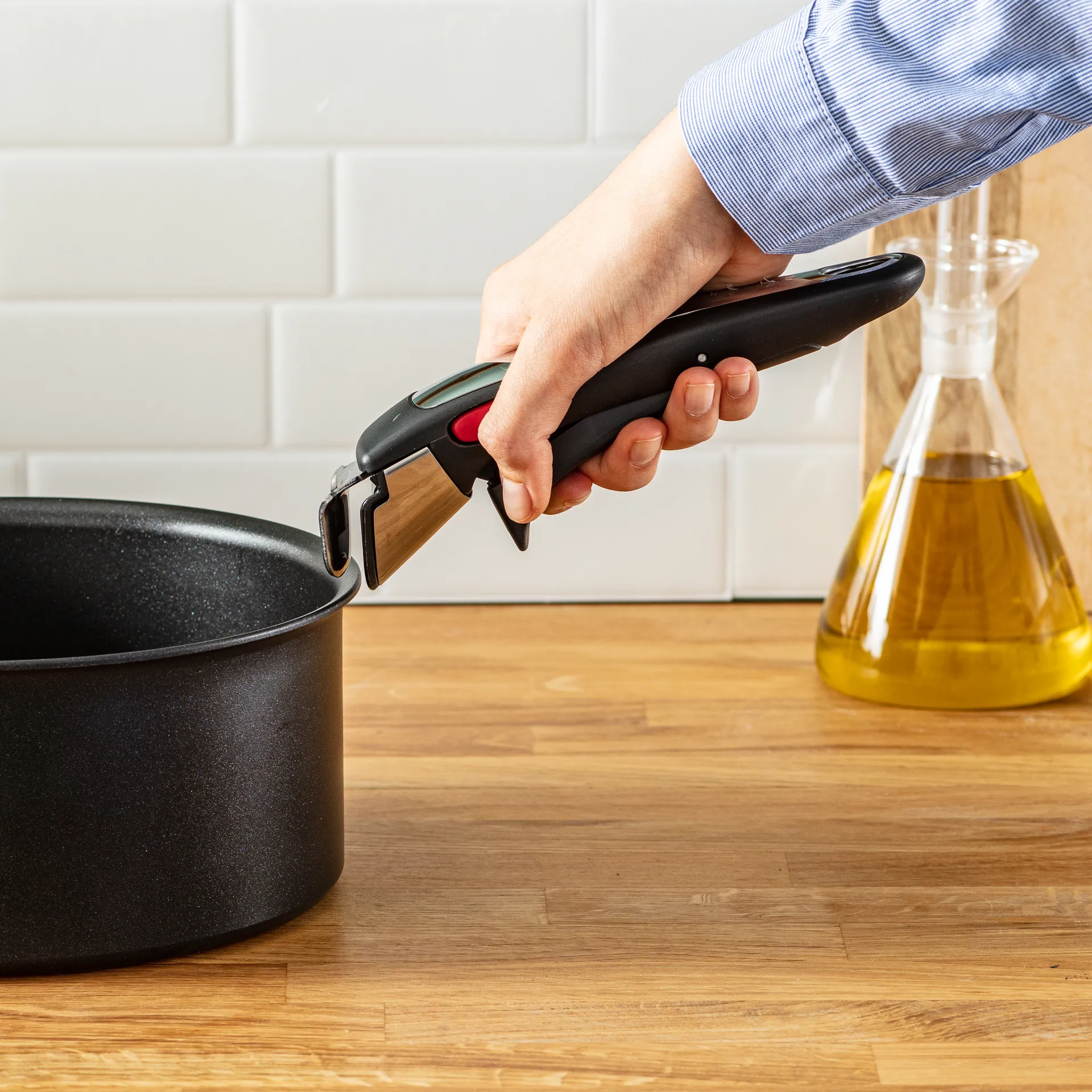 Ingenio handle, Stainless steel Tefal