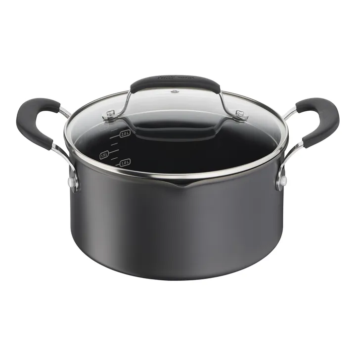 Jamie Oliver Quick & Easy anodised casserole dish hard  - 3 L - Tefal