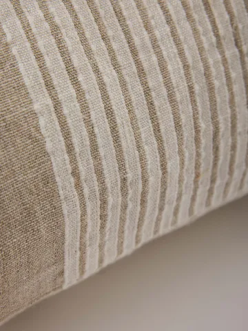 Colette cushion cover - Natural stripe, 50x50 cm - Tell Me More