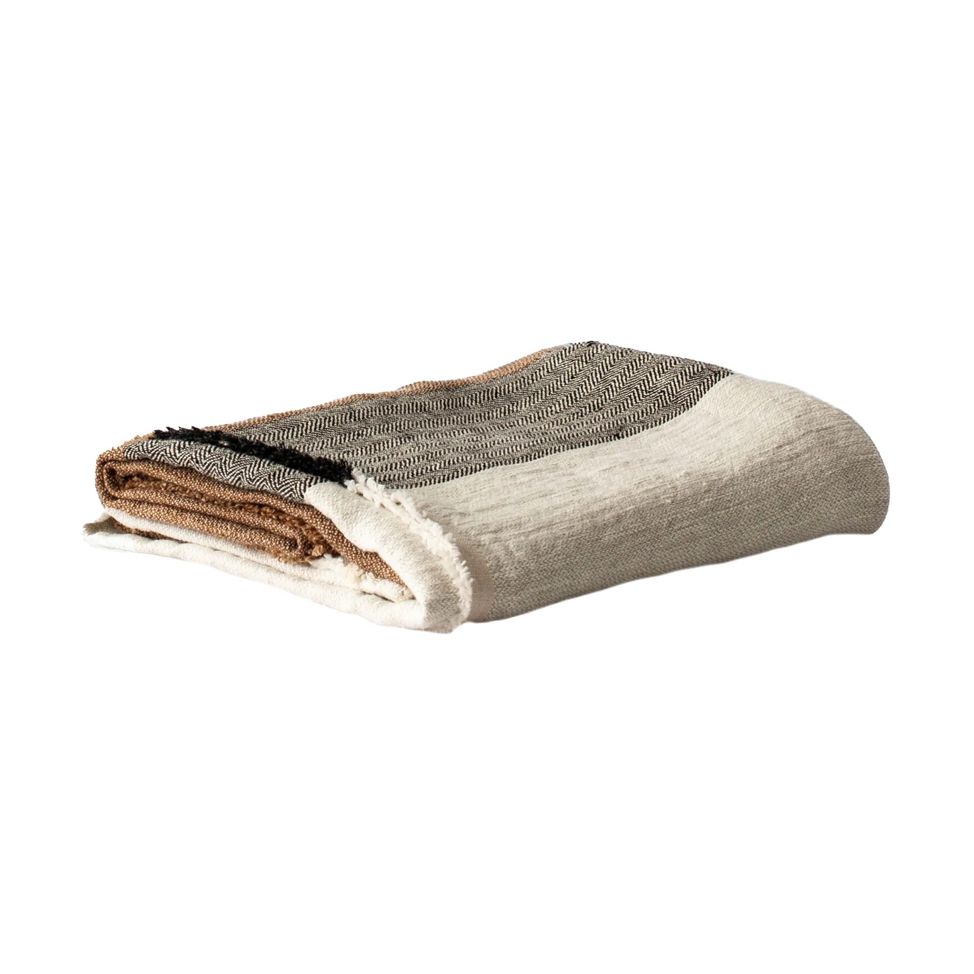 Frances blanket 130x170 cm, Tan Tell Me More