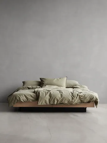 Tell Me More pillowcase cotton
 - Olive, 50×90 cm - Tell Me More