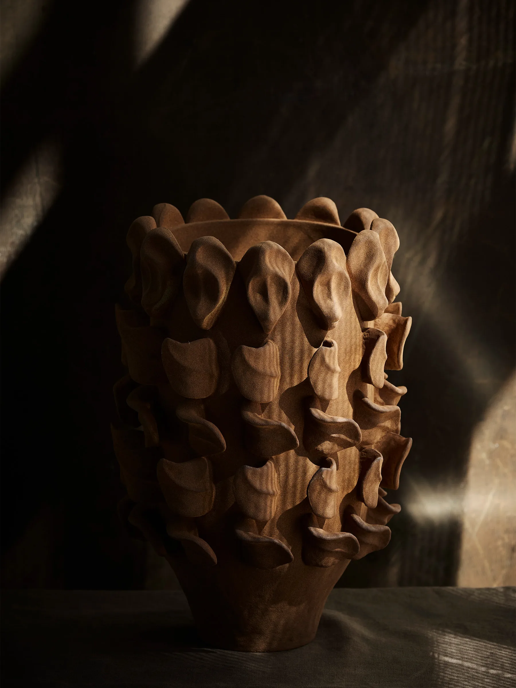 Terra vase large, Brown Tell Me More