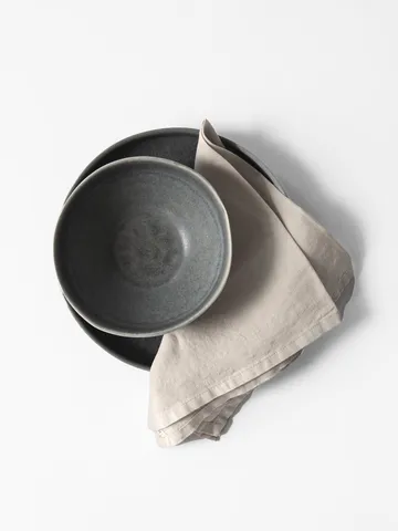 Washed linen napkin - Warm grey - Tell Me More