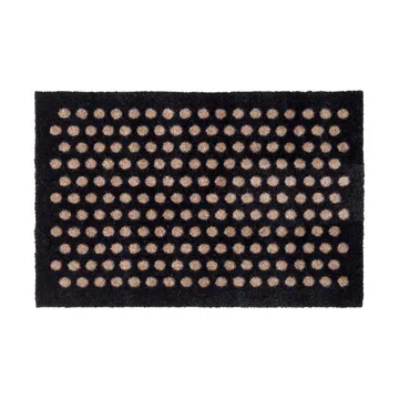 Dot doormat - Black-sand. 40x60 cm - tica copenhagen