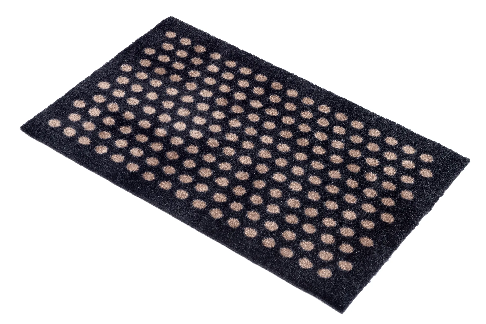 Dot doormat, Black-sand. 40x60 cm tica copenhagen