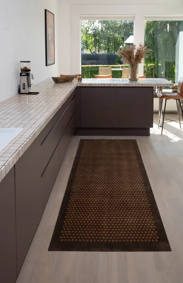 Dot hallway rug - Cognac-brown, 90x200 cm - tica copenhagen