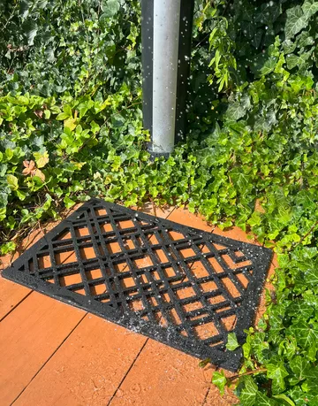 Lines rubber doormat - 40x60 cm - tica copenhagen