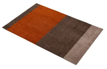 Stripes doormat horizontal - Brown-terracotta. 60x90 cm - tica copenhagen
