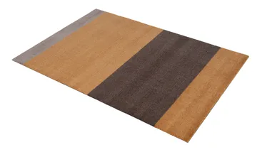 Stripes hallway rug horizontal - Dijon-brown-sand. 90x130 cm - tica copenhagen