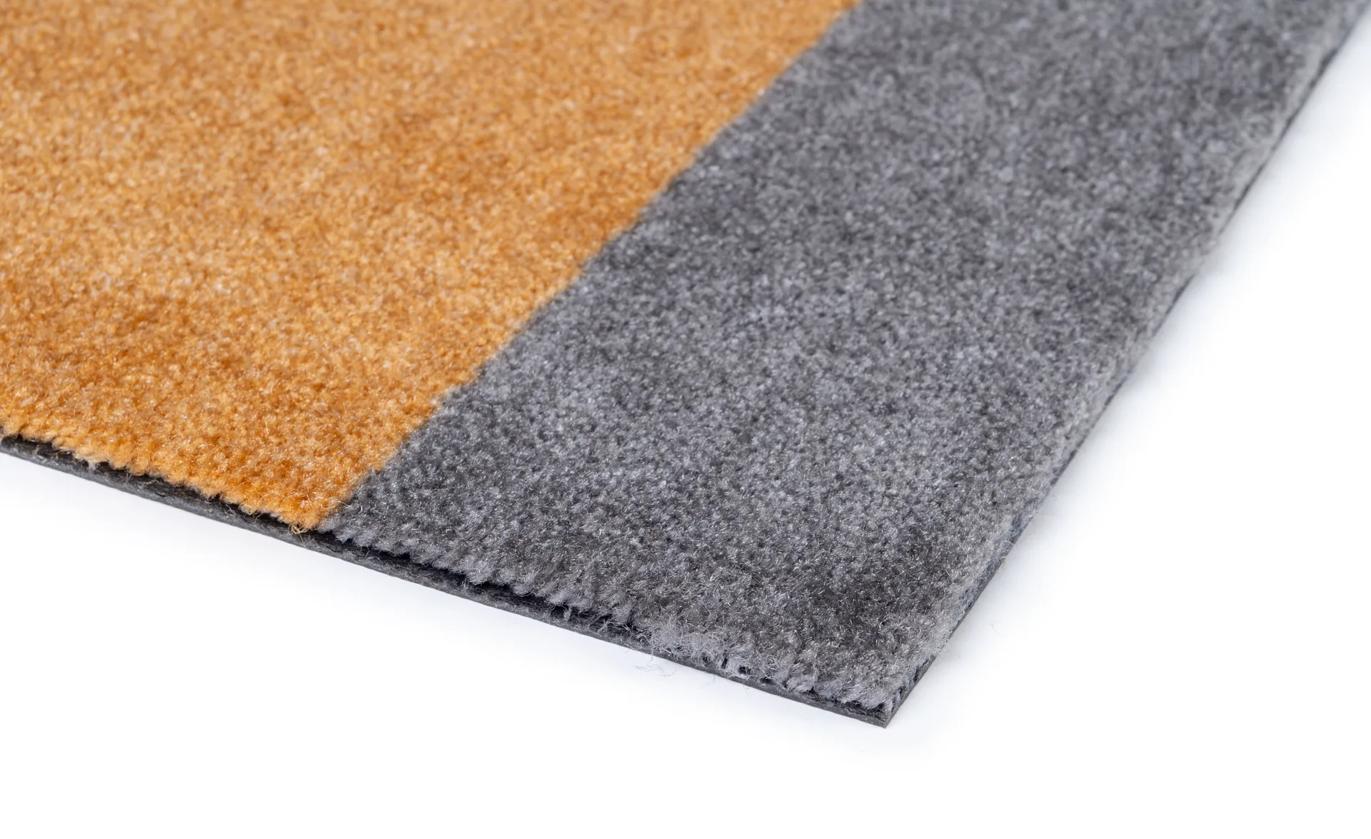 Stripes hallway rug horizontal, Grey-grey-dijon. 67x120 cm tica copenhagen