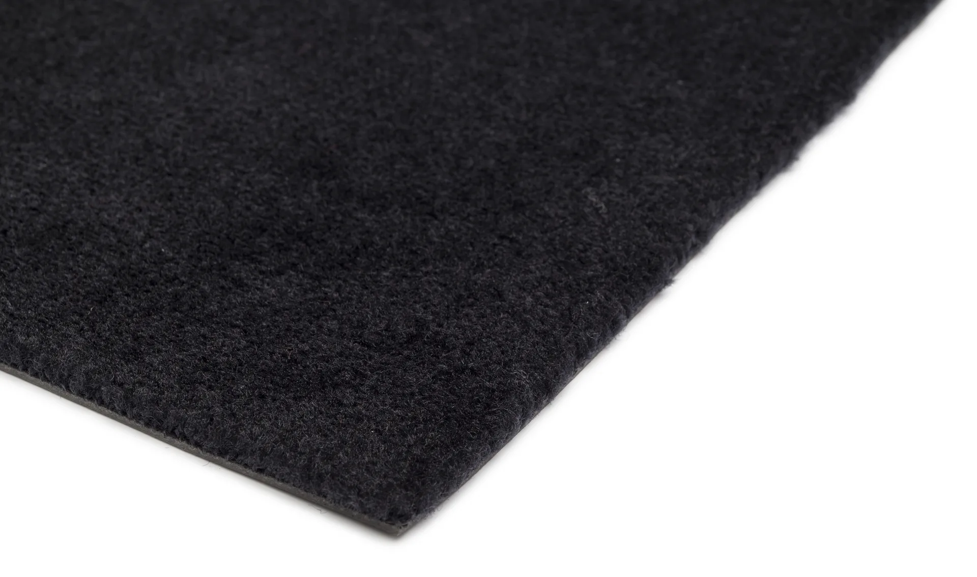Unicolor doormat, Black. 60x90 cm tica copenhagen