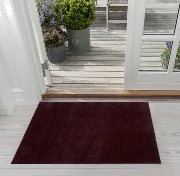 Unicolor doormat - Bordeaux, 60x90 cm - tica copenhagen