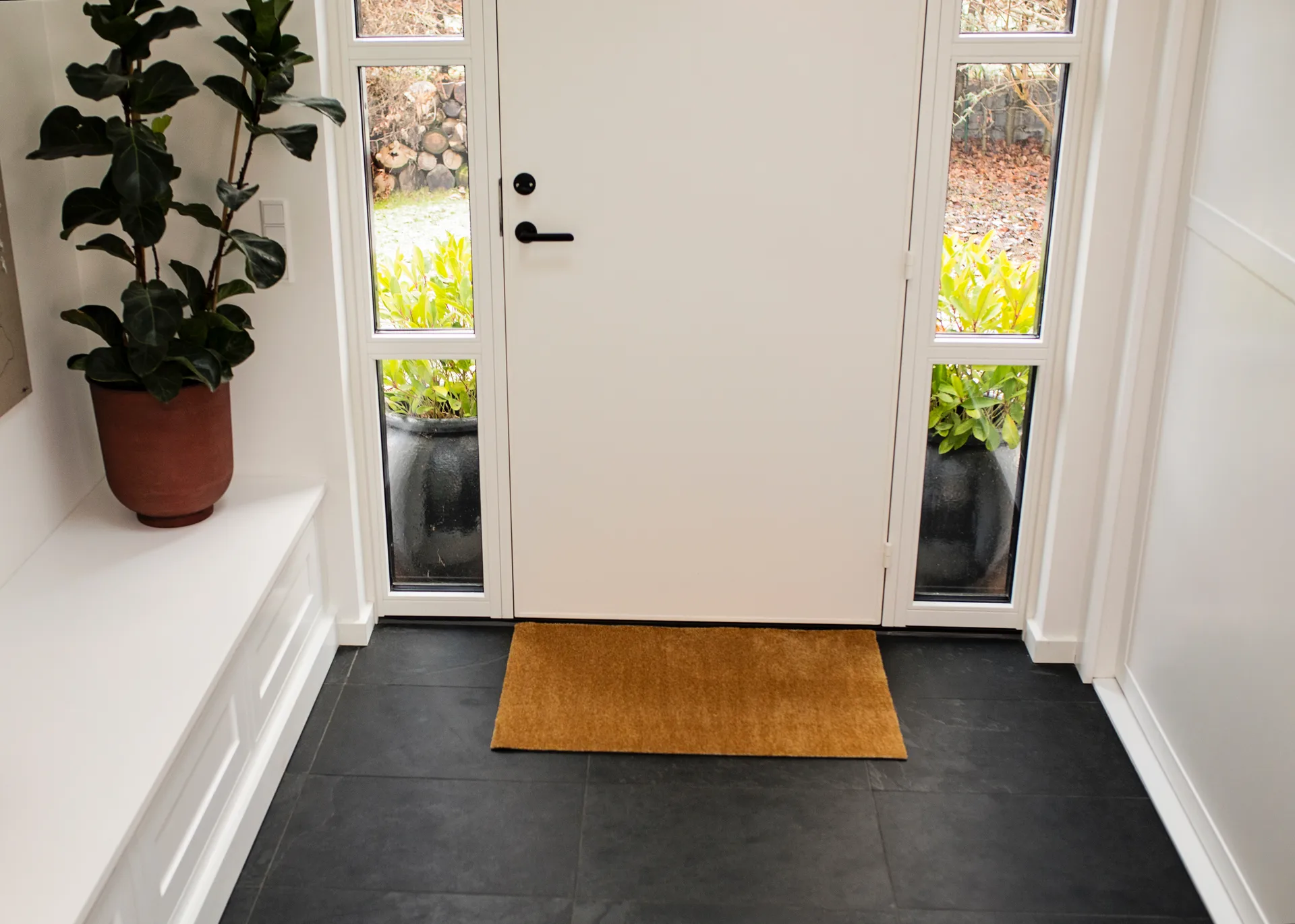 Unicolor doormat, Dijon. 60x90 cm tica copenhagen