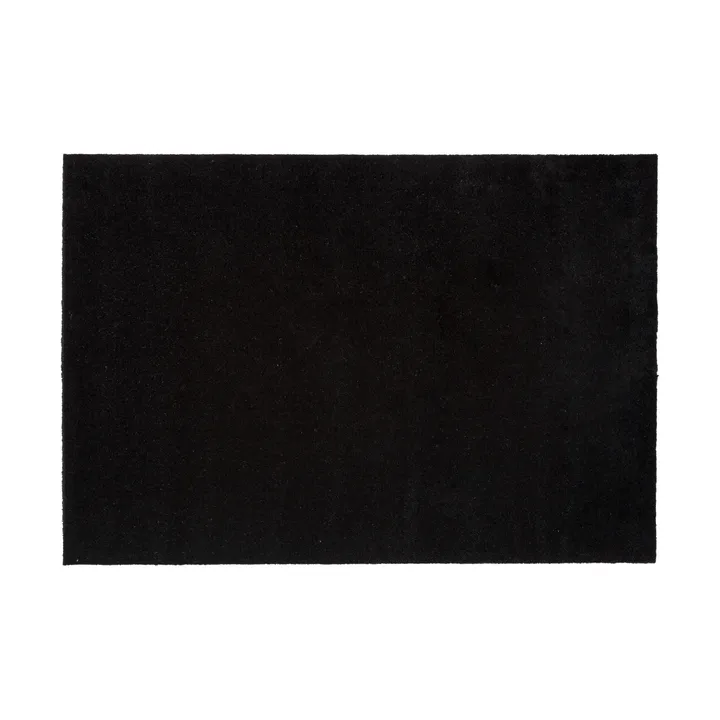 Unicolor hallway rug - Black. 90x130 cm - tica copenhagen