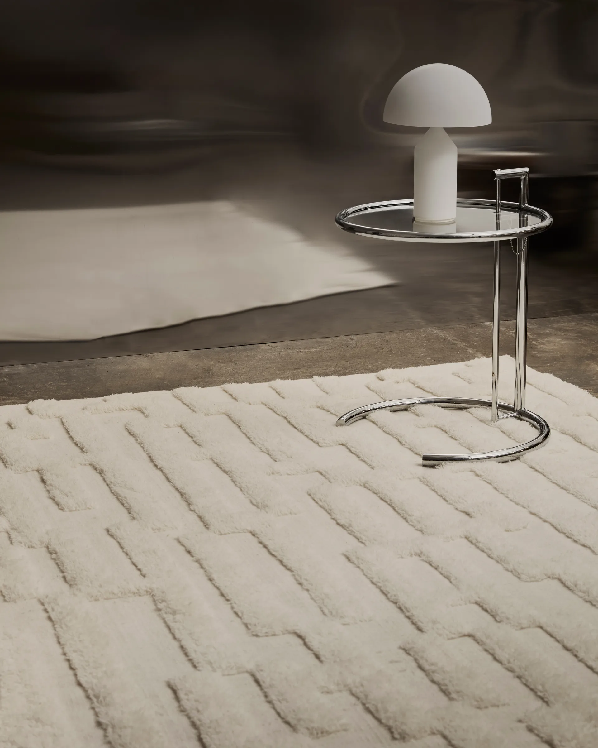 Bielke wool carpet 280x380 cm, Offwhite Tinted