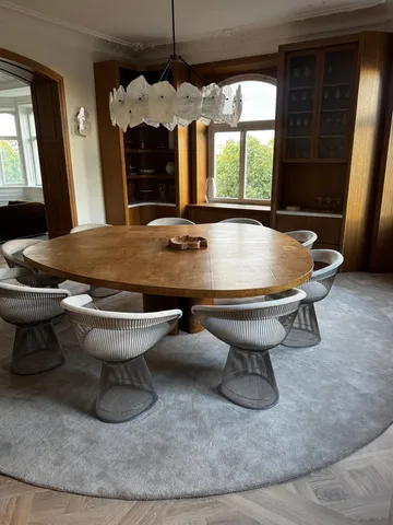 Liljehok wool rug - Beige, Ø200 cm - Tinted