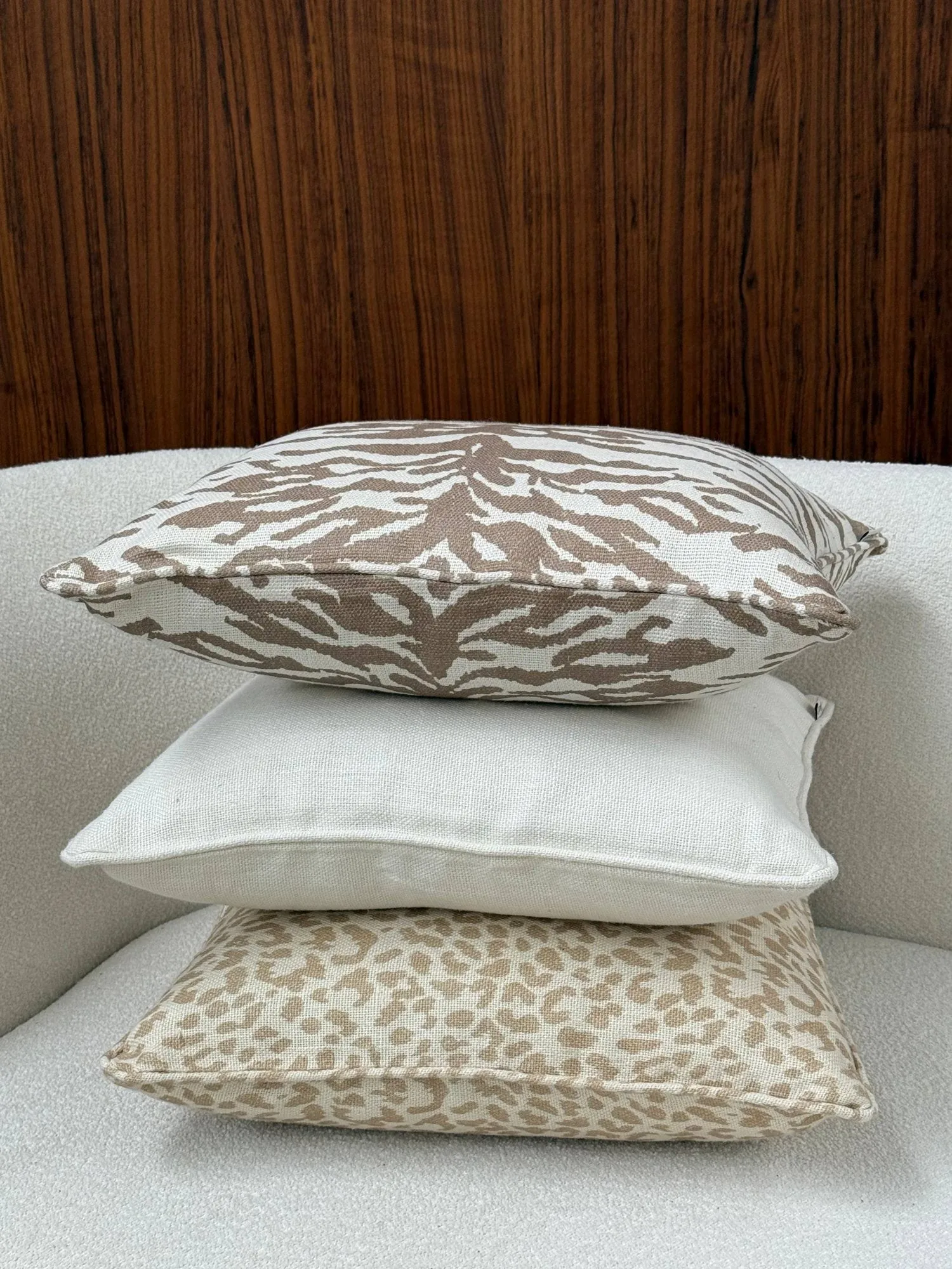 Norell cushion, Off white, 50x50 cm Tinted